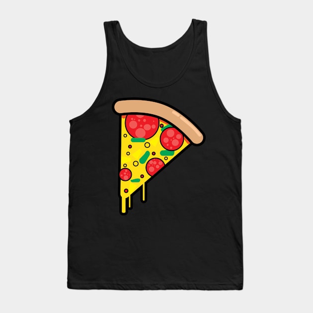 pizza Tank Top by PraiseTees